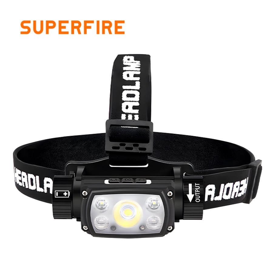 SUPERFIRE HE11 Sensor Headlamp Carousel Image 1